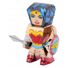 Fascinations Metal Earth Legends Wonder Woman Laser Cut Color 3D Metal Model Kit   
